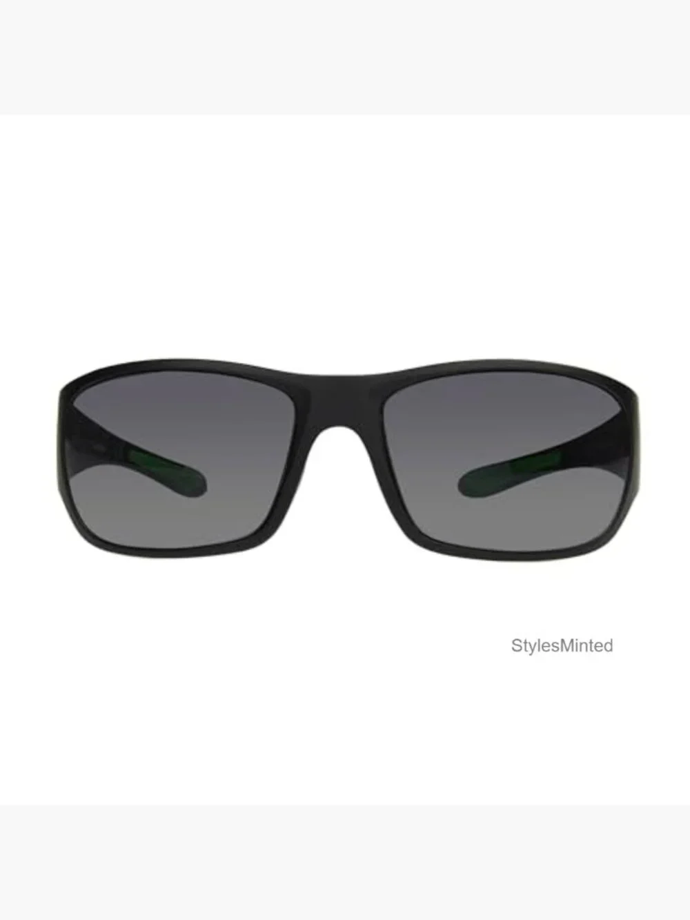 Men's Flex Sunglasses Wrap with UV Protection, Scratch Resistant, 62 mm